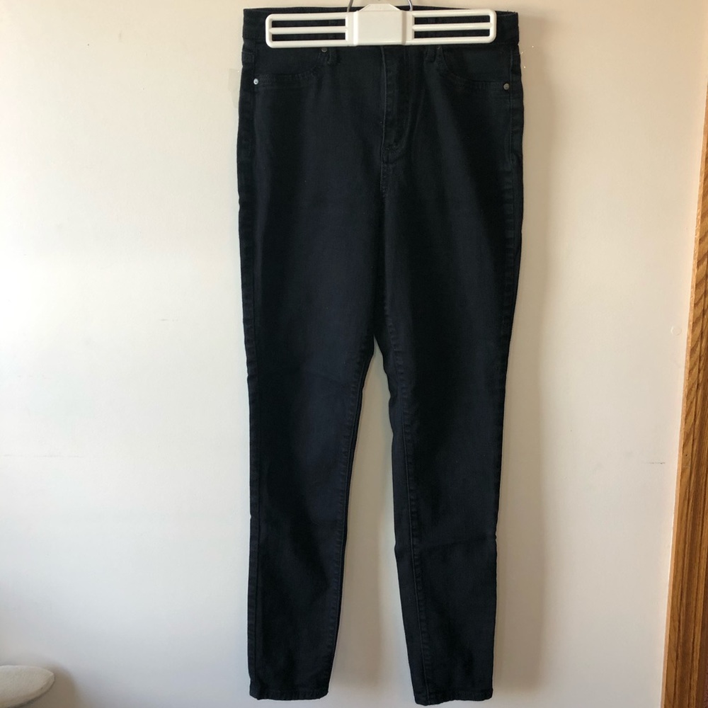 RSQ L.A. super high rise ankle length black jeans